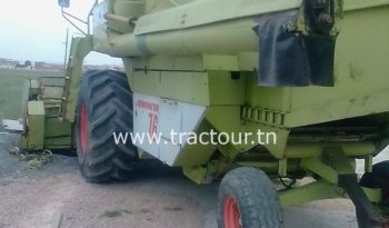 À vendre Moissonneuse batteuse avec cabine Claas Dominator 76 Bon état complet