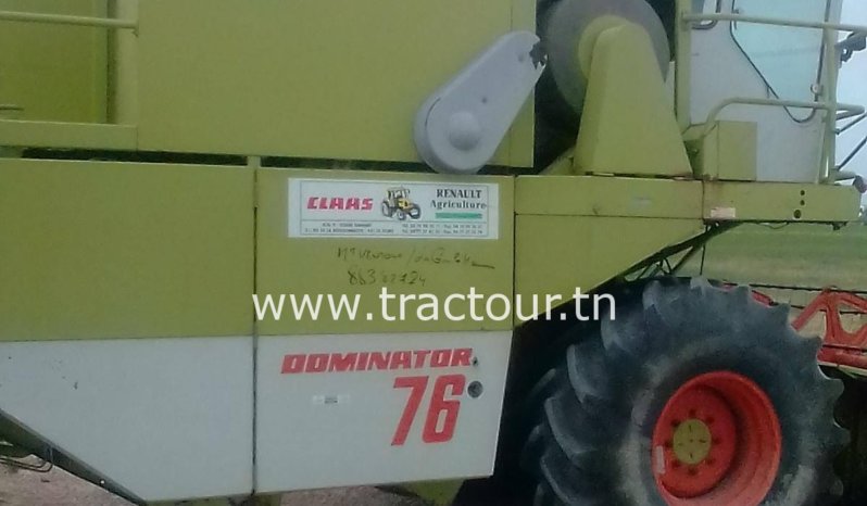 À vendre Moissonneuse batteuse avec cabine Claas Dominator 76 Bon état complet