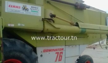 À vendre Moissonneuse batteuse avec cabine Claas Dominator 76 Bon état complet