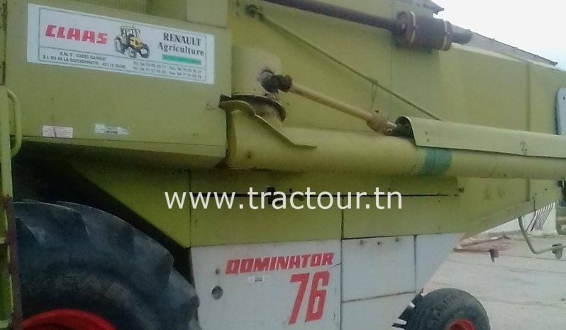 À vendre Moissonneuse batteuse avec cabine Claas Dominator 76 Bon état complet