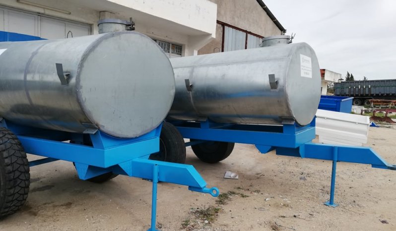 Fabrication Semi remorque agricole citerne de 3000L à 6000L – Alpha Metal – Bonne qualité et prix très raisonnable complet