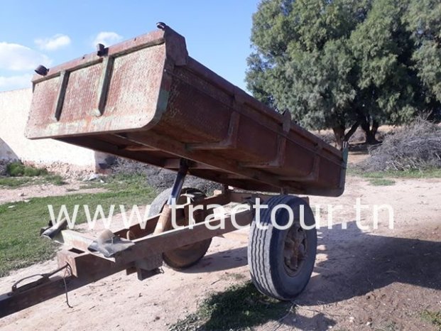 À vendre Semi remorque agricole benne complet