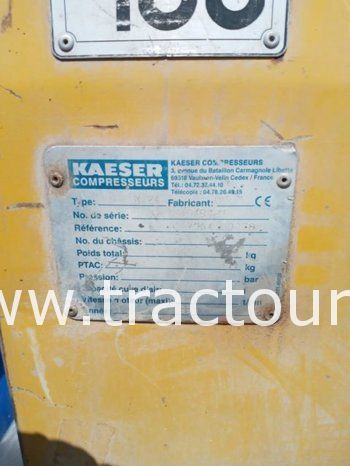 À vendre Compresseur à vis Kaeser M24 Bon état complet