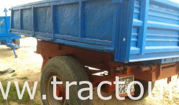 À vendre Semi remorque agricole benne standard avec carte grise complet