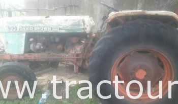 À vendre Tracteur avec matériels Case 990 David Brown Bon état complet