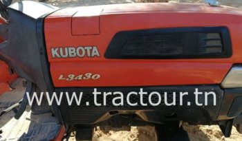 À vendre Tracteur avec matériels Kubota L3430 Bon état complet