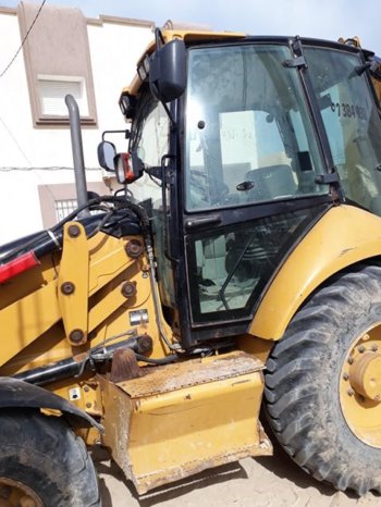 À vendre Tractopelle Caterpillar 428 E Neuf en excellent état complet