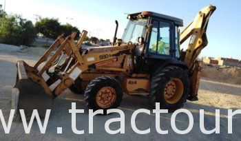 À vendre Tractopelle Case 580 Super LE (1996 – 2002) Bon état complet