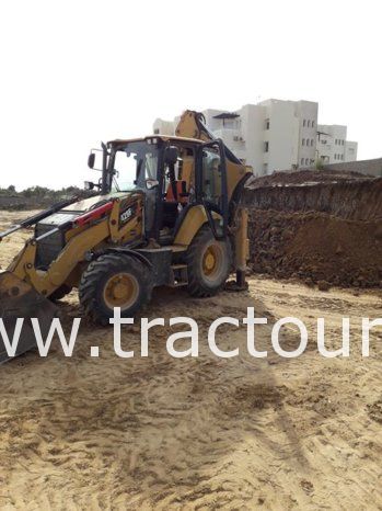 À vendre Tractopelle Caterpillar 428 F2 Neuf en excellent état complet