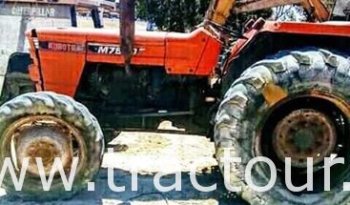À vendre Tracteur Kubota M7530 complet