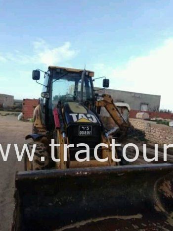 À vendre Tractopelle Caterpillar 428 E complet