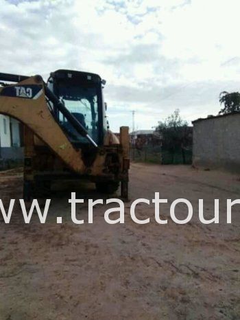 À vendre Tractopelle Caterpillar 428 E complet