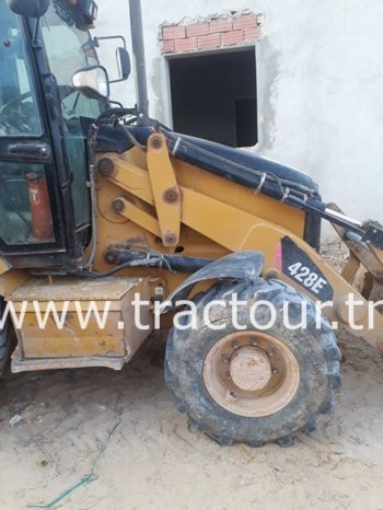 À vendre Tractopelle Caterpillar 428 E complet