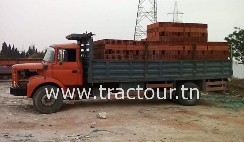 À vendre Camion plateau sans ridelles Berliet GLR 190 complet