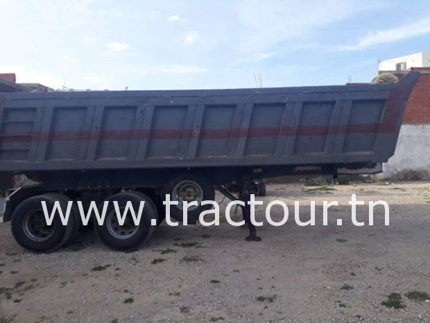 À vendre Semi remorque benne TP Tunicom 30 tonnes complet
