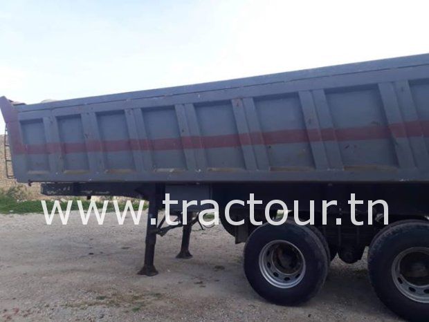 À vendre Semi remorque benne TP Tunicom 30 tonnes complet