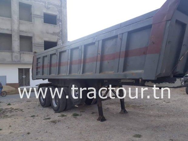 À vendre Semi remorque benne TP Tunicom 30 tonnes complet