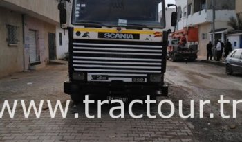 À vendre Tracteur avec semi remorque benne TP Scania 113H 360 complet