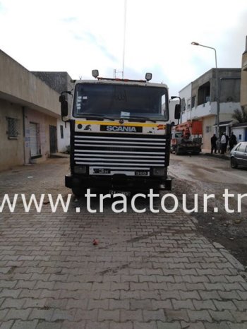 À vendre Tracteur avec semi remorque benne TP Scania 113H 360 complet