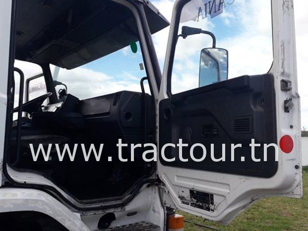À vendre Camion plateau avec ridelles Scania 113H complet