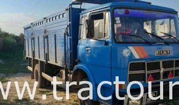 À vendre Camion plateau avec ridelles Fiat Iveco 110 complet