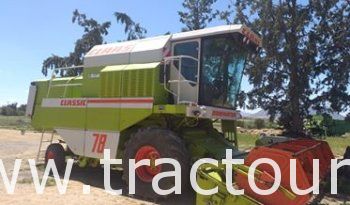 À vendre Moissonneuse batteuse Claas Dominator 78 complet