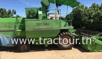 À vendre Moissonneuse batteuse à sacs بالشكارة Deutz-Fahr 1202 Super complet