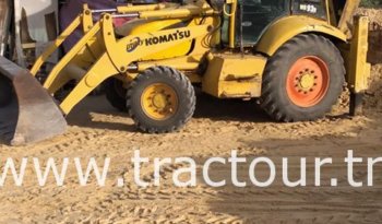 À vendre Tractopelle Komatsu complet