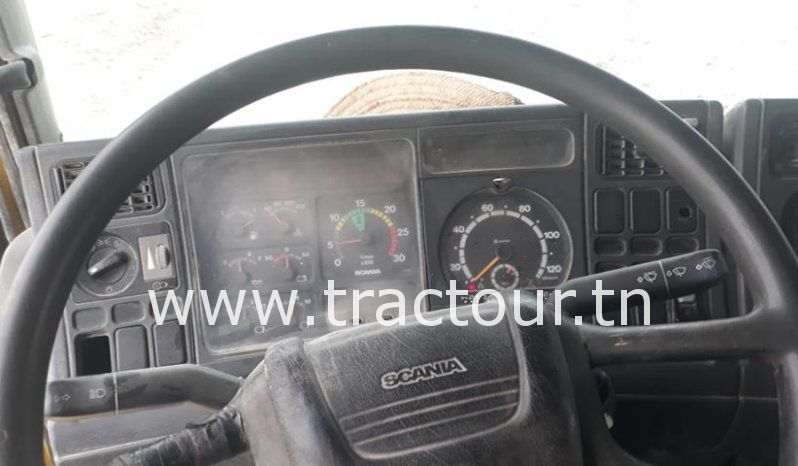À vendre Tracteur avec semi remorque benne TP Scania 124G 360 complet