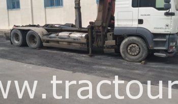 À vendre Camion avec caisson Ampliroll avec grappin Man complet