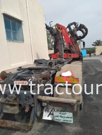 À vendre Camion avec caisson Ampliroll avec grappin Man complet