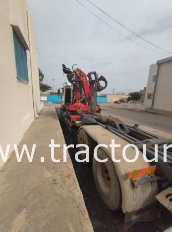 À vendre Camion avec caisson Ampliroll avec grappin Man complet