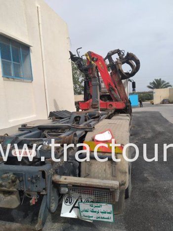 À vendre Camion avec caisson Ampliroll avec grappin Man complet