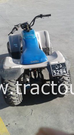 À vendre quad Yamaha 125 cm³ avec carte grise tunisienne complet