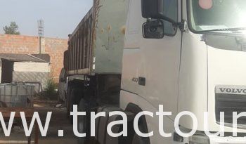À vendre Tracteur Volvo FH 400 avec semi remorque benne TP Sicame complet