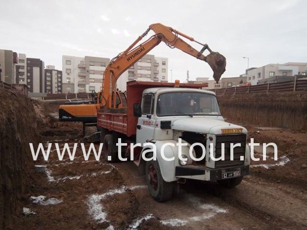 À vendre Camion benne Berliet GLR 160 complet