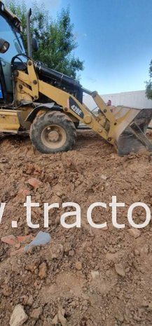 À vendre Tractopelle Caterpillar 428 E complet