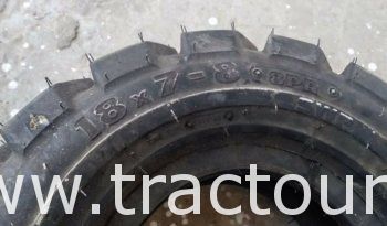 À vendre Pneu 18×7 – 8    8 plis complet