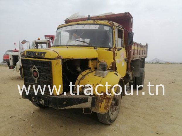 À vendre Camion benne Berliet GLR 160 complet