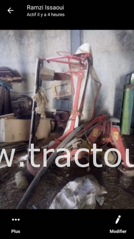 À vendre Faucheuse à 4 tambours Enrossi Made in Italy complet