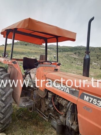 À vendre Tracteur Kubota M7530 complet