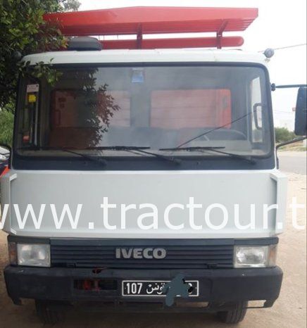 À vendre Camion plateau avec ridelles Iveco Zeta 65.9 complet