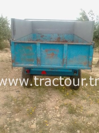 À vendre Semi remorque agricole benne Simma complet