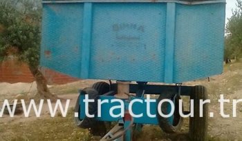 À vendre Semi remorque agricole benne Simma complet