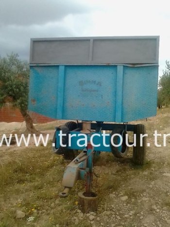 À vendre Semi remorque agricole benne Simma complet