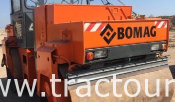 À vendre Rouleau compacteur tandem Bomag 7 tonnes complet