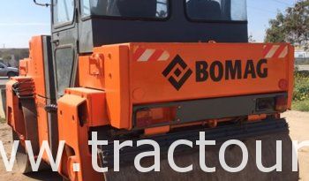 À vendre Rouleau compacteur tandem Bomag 7 tonnes complet