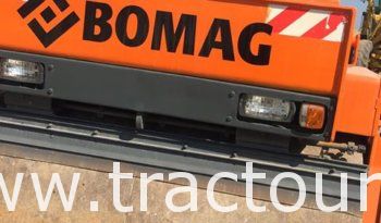 À vendre Rouleau compacteur tandem Bomag 7 tonnes complet