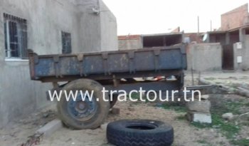 À vendre Semi remorque agricole benne 5 tonnes complet