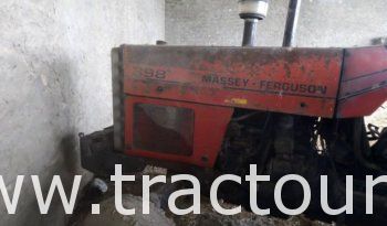 À vendre Tracteur Massey Ferguson 398 Turbo sans  carte grise complet